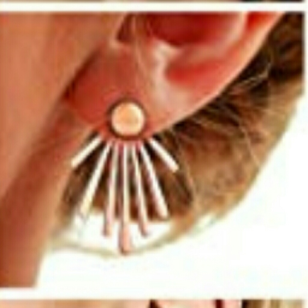 Just in. NWT lotus flower earrings